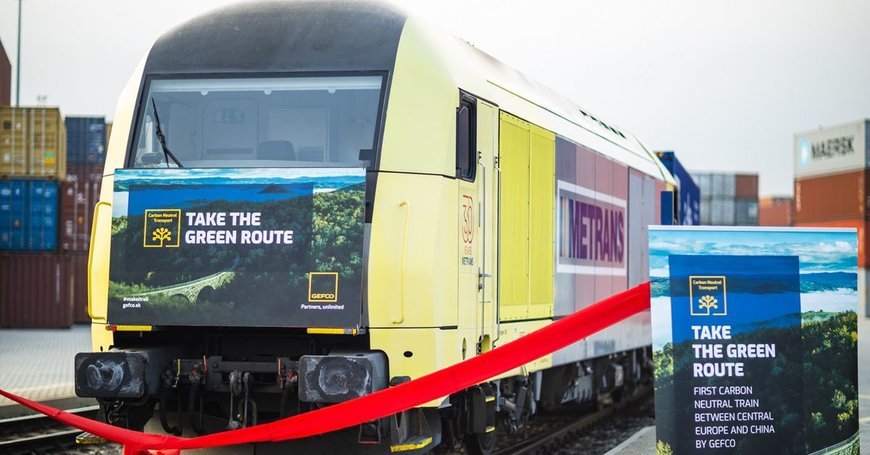 GEFCO Launches First Carbon-Neutral Block Train on the New Silk Road